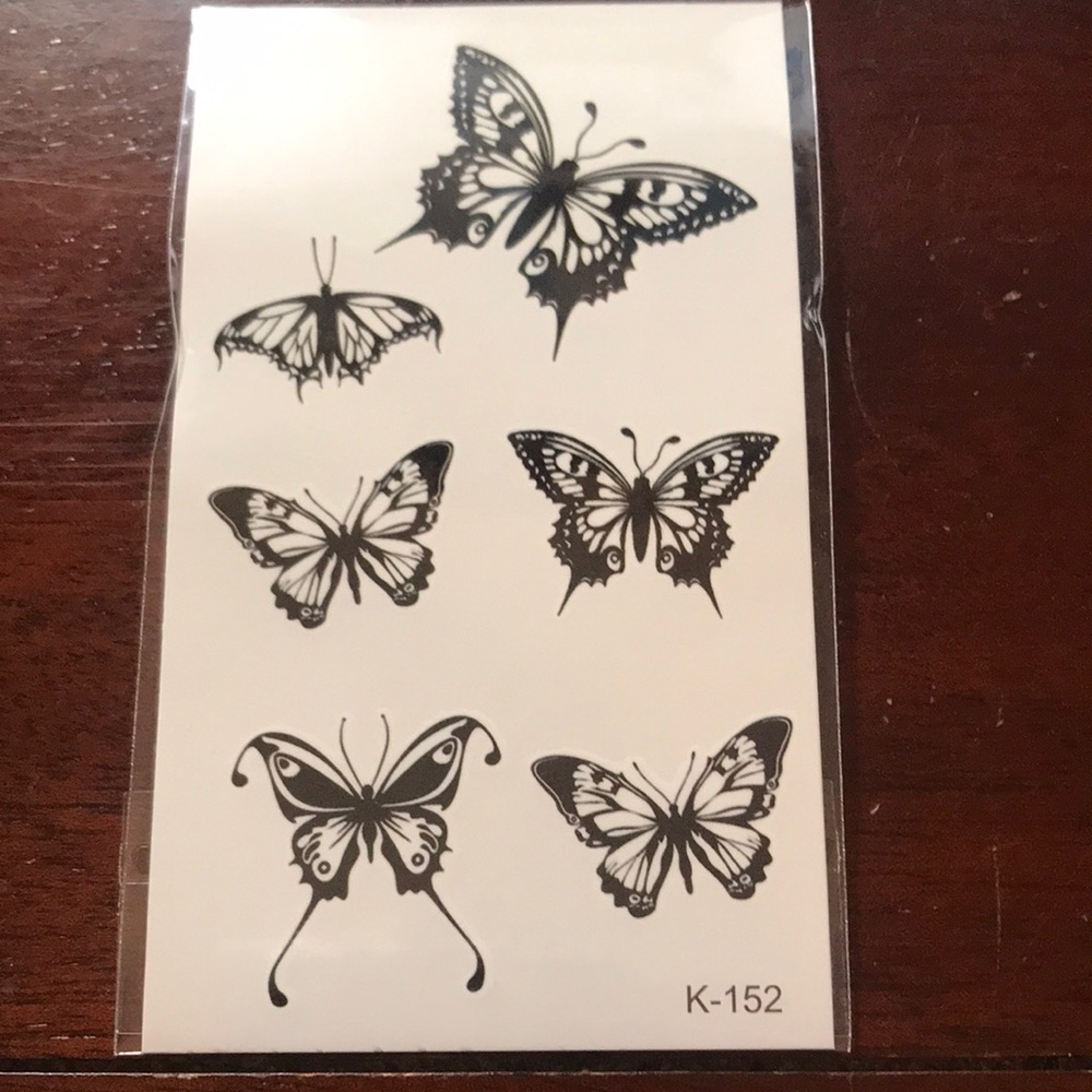 Butterfly Temporary Tattoos